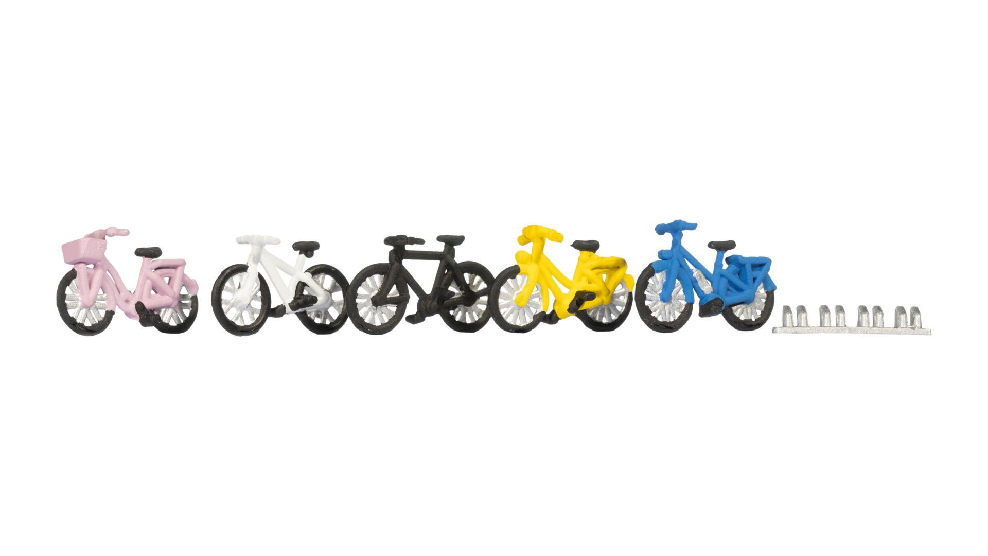 NOCH Dekofigur NOCH Fahrräder Figuren-Set für Modellbau, Alltagss