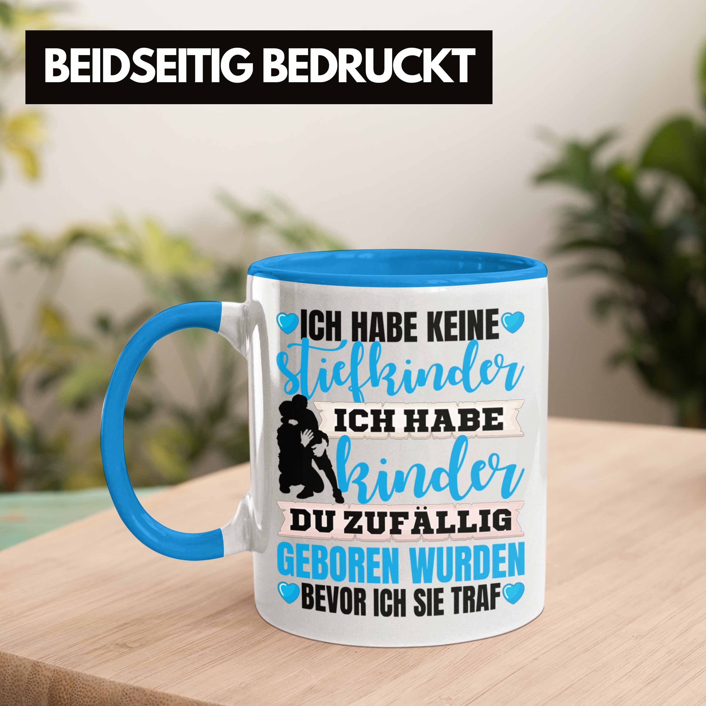 Habe an von Trendation Tasse Blau Ich Geschenk Tasse Stiefvater Stiefvater Kindern Spruch K