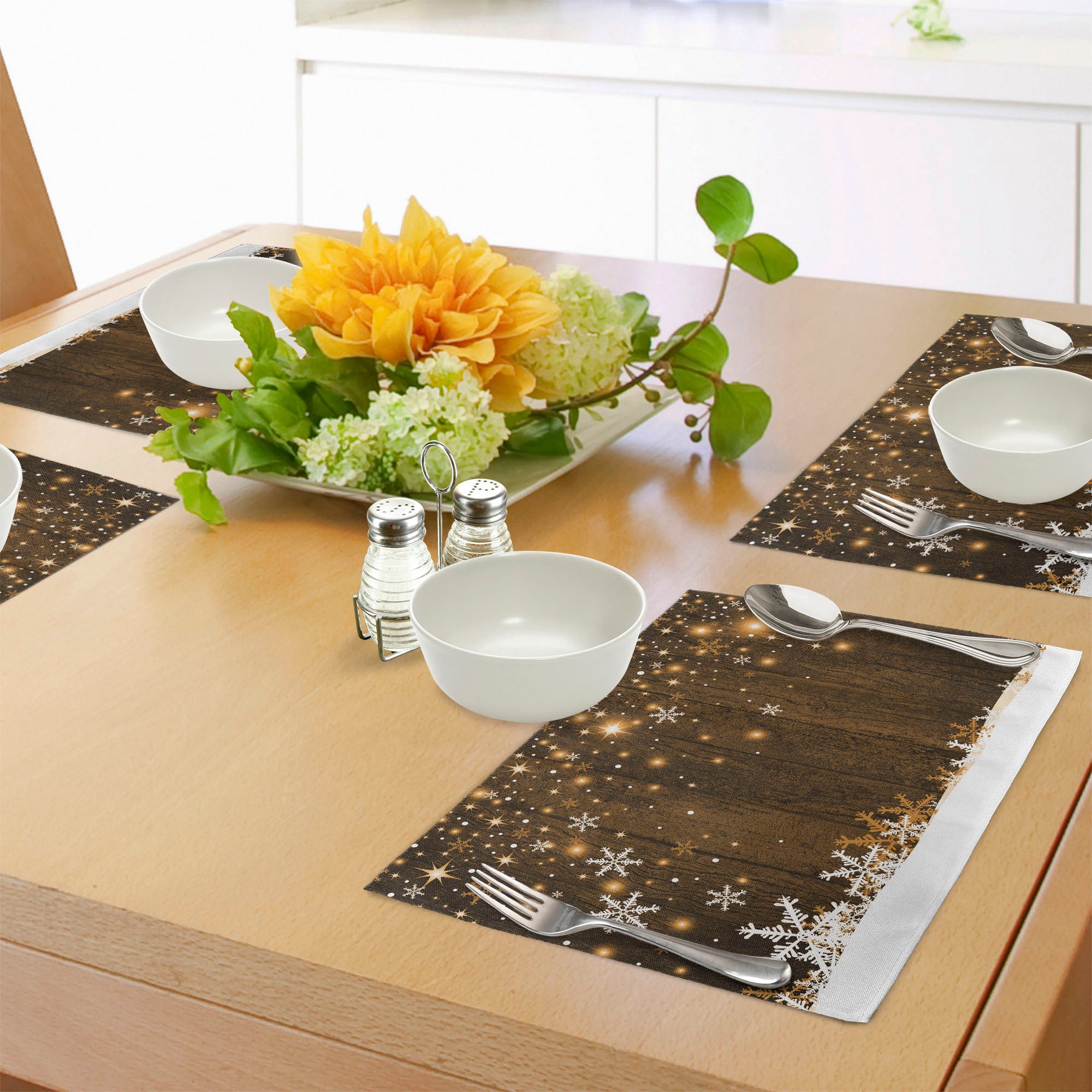 Abakuhaus Platzset Waschbare Stoff Esszimmer Küche Tischdekorations Digital günstig online kaufen