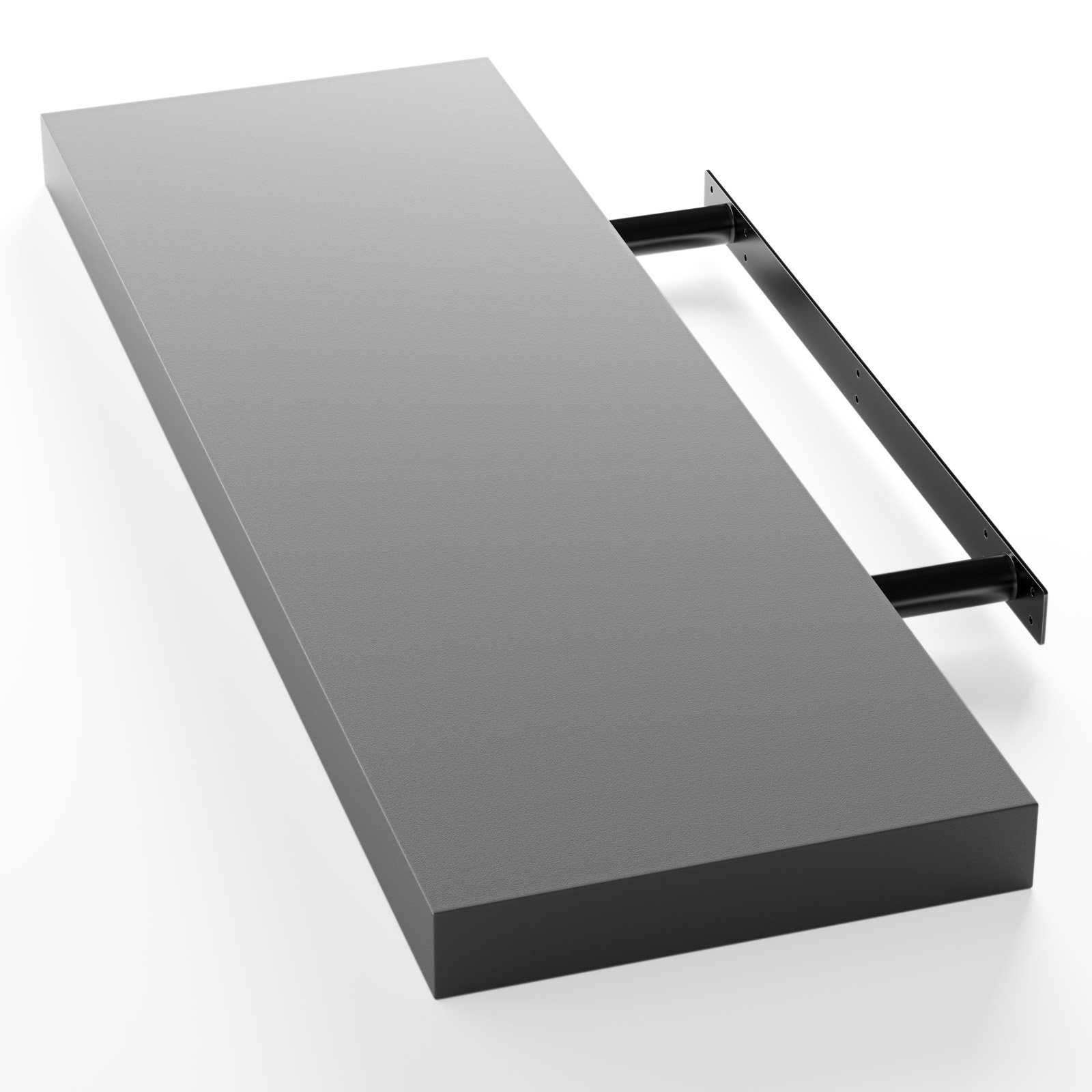 Casaria Wandboard, Grau Hängeregal mit Halterung günstig online kaufen