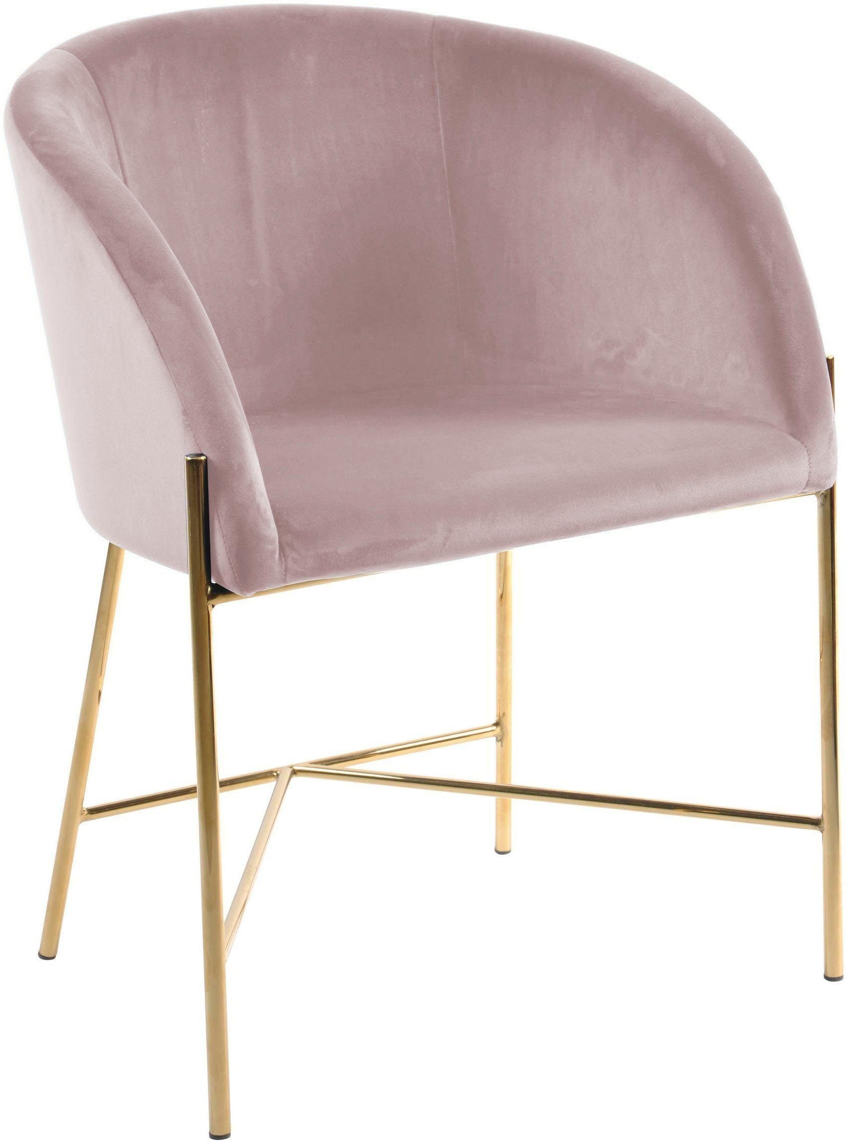 ACTONA GROUP Esszimmerstuhl Nixie (Set, 1 St), zwei unterschiedliche  Beinfarben und Bezugsqualitäten, Sitzhöhe 47 cm | Stühle