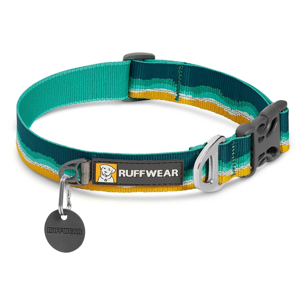 Ruffwear Hunde-Halsband Hundehalsband Crag Collar Seafoam