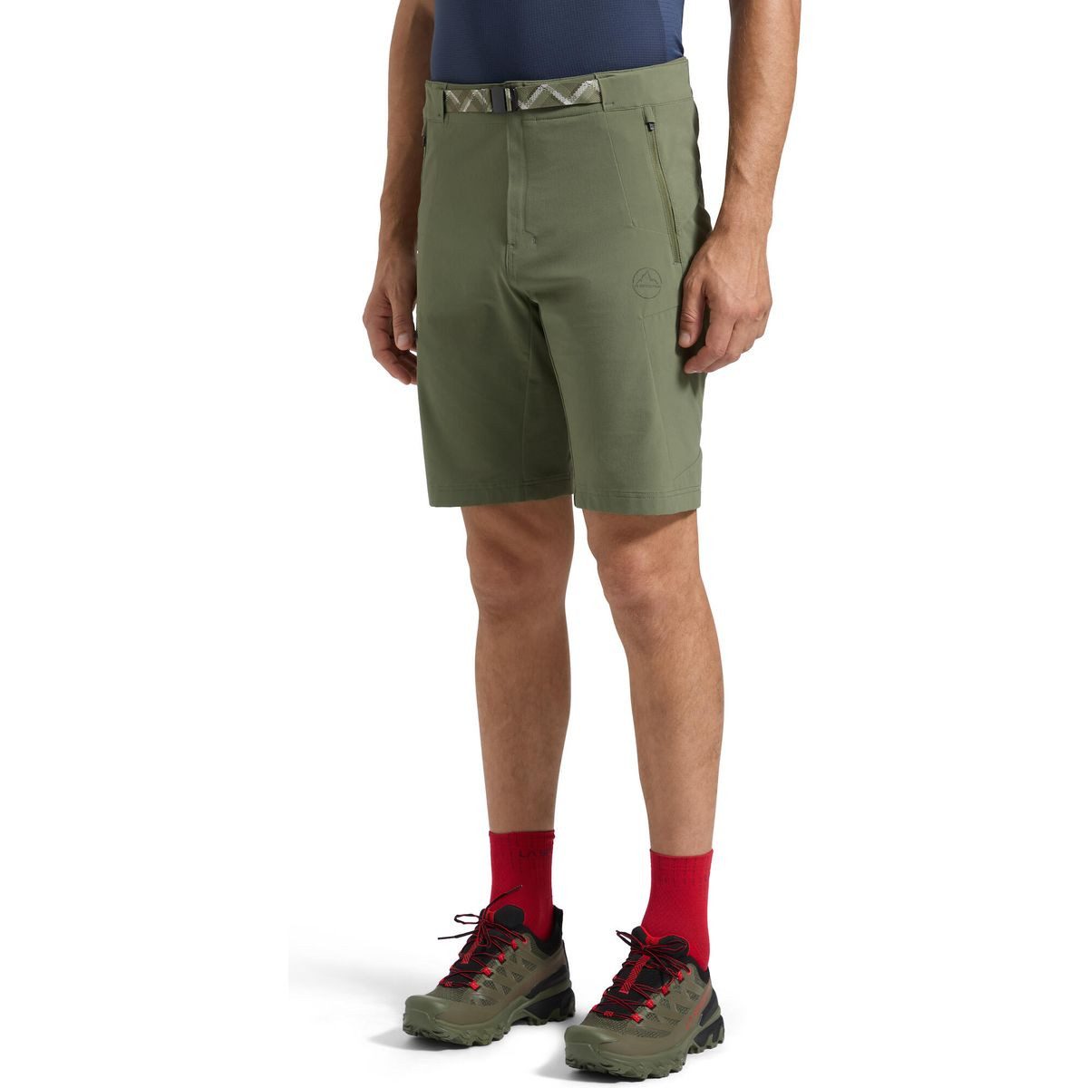 La Sportiva Shorts West Crest Shorts Men Leichte, elastische Wandershorts für Herren mit integriertem Gürtel