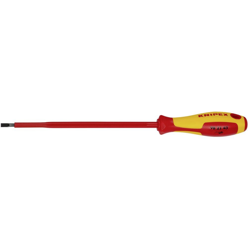 Knipex Schraubendreher Knipex VDE VDE Schlitz-Schraubendreher Klingenbreite: 4.5 mm Klingenlä
