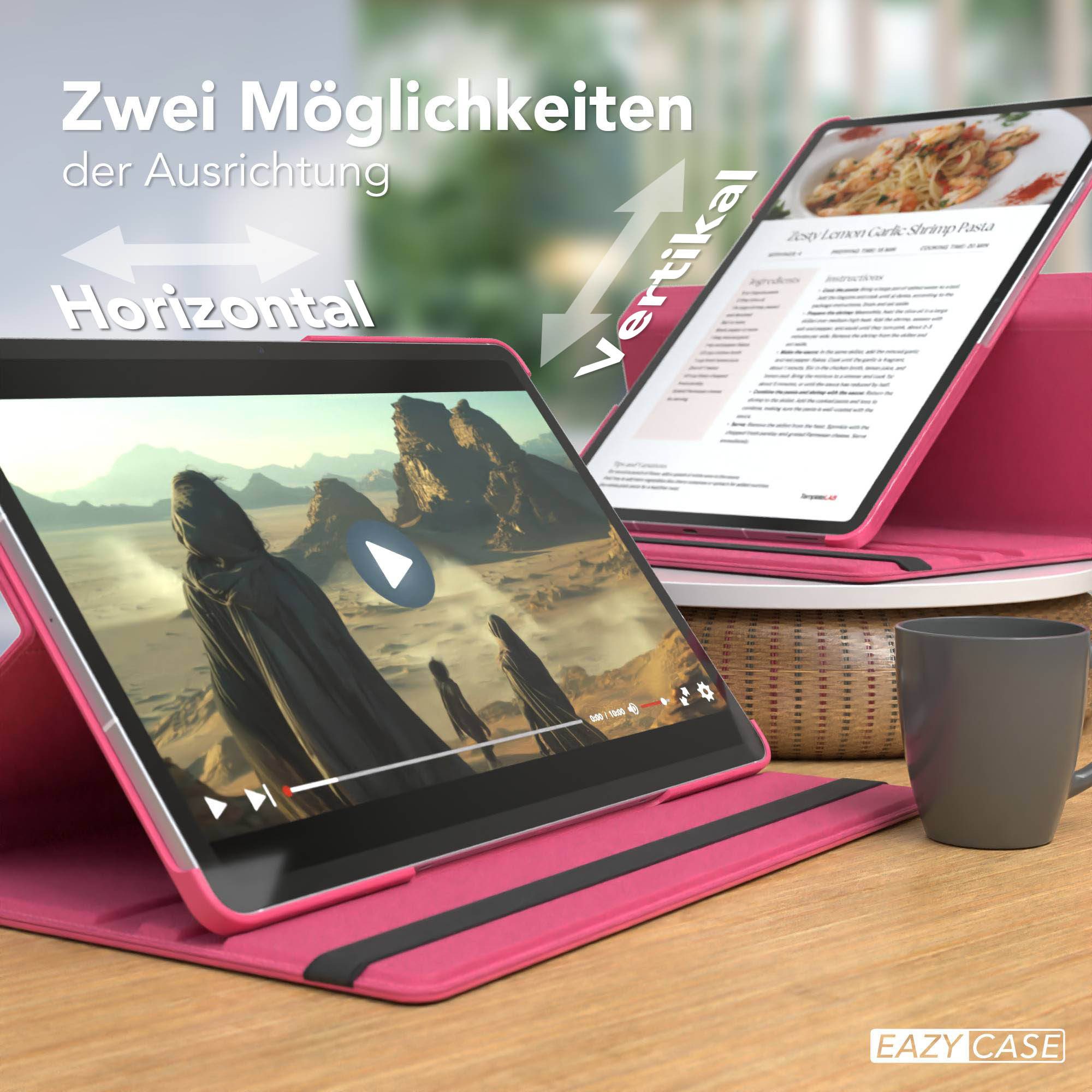 EAZY CASE Tablet-Hülle Rotation Case für Galaxy Tab S10 FE Plus 13,1 Zoll, Klapphülle zum Aufstellen Rundum Hülle Book Tablet Slim Klappcase Pink – Bild 5 von 5