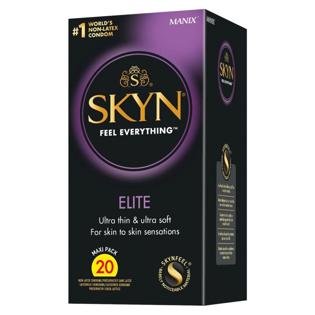 SKYN Kondome Unimil Feel Everything Elite Nicht-Latex-Kondome 20 Stk.