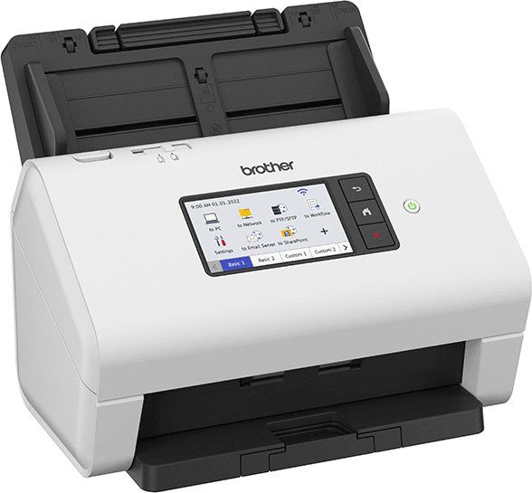 Brother ADS-4900W Scanner, (WLAN (Wi-Fi), LAN (Ethernet), Wi-Fi Direct)