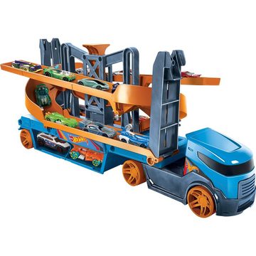 Hot Wheels Spielzeug-Auto City Mega Action Transporter