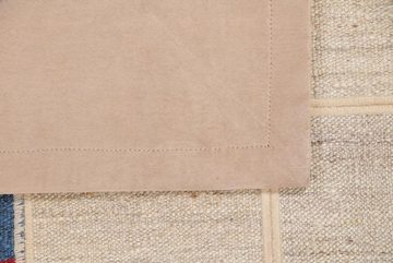 Orientteppich Kelim Patchwork 149x209 Handgeknüpfter Orientteppich / Perserteppich, Nain Trading, rechteckig, Höhe: 4 mm