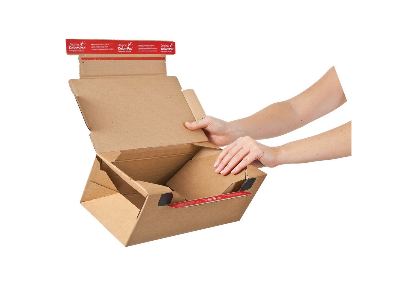 Thumbnail - COLOMPAC Versandkarton Versandkarton Return Box M CP 069.04 braun.