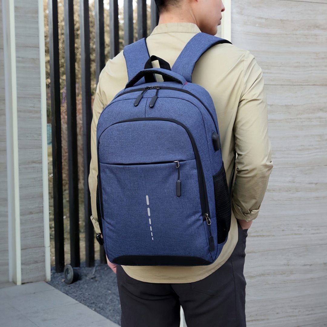 FOUORTUNATE-BEE Rucksack Herren Rucksack Wasserdicht Laptop Rucksack 15,6 Zoll Schulrucksack, Für Schule Uni Büro Reisen Pendeln Freizeit Tagesrucksack Herren