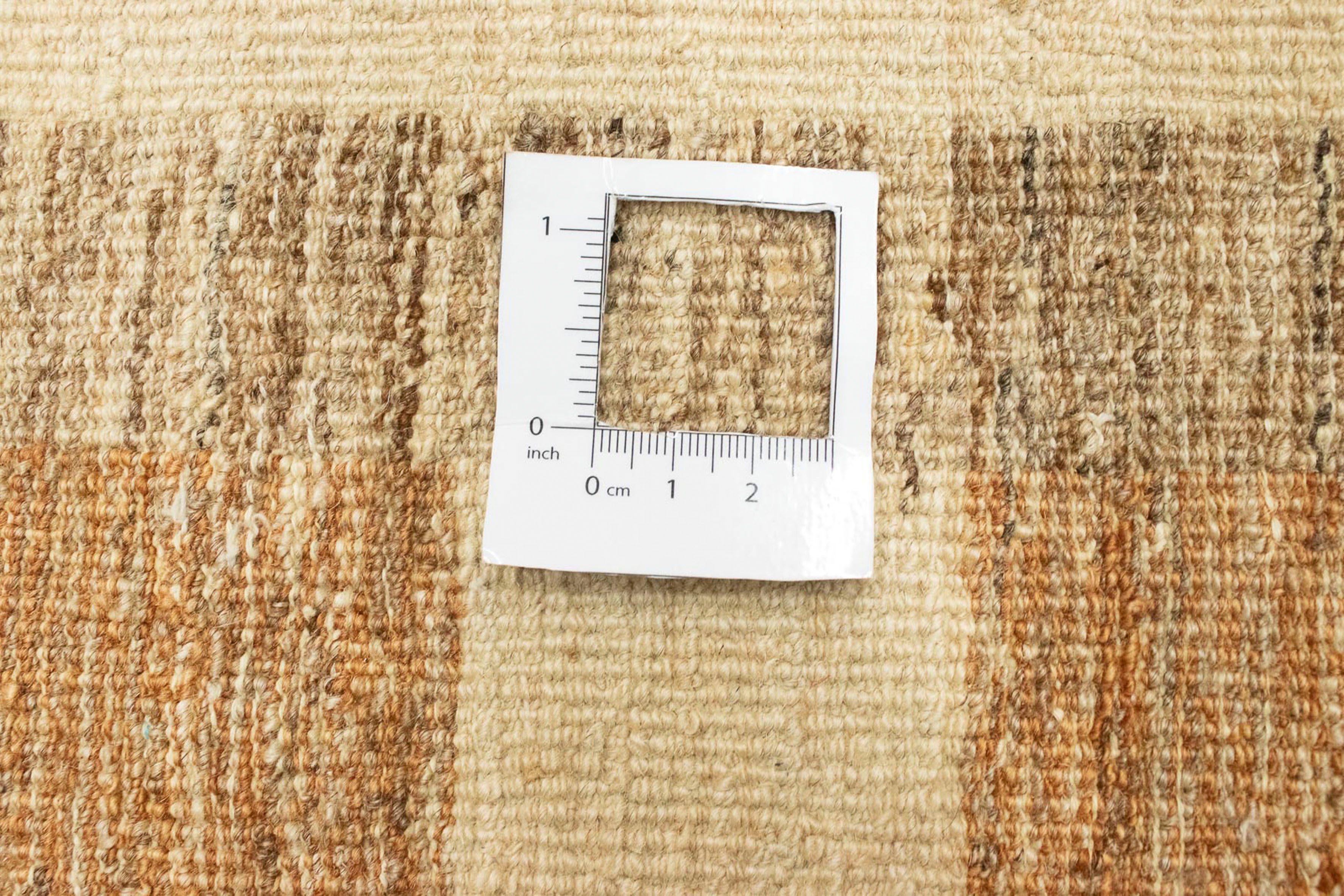 Indus Handgeknüpft, - beige, Zertifikat Einzelstück rechteckig, 98 - Gabbeh Höhe: 18 mit Wohnzimmer, Wollteppich morgenland, mm, 170 cm x -