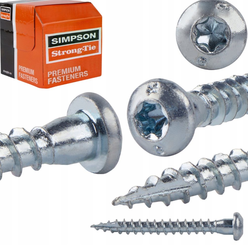 Simpson Strong-Tie® Holzbauschraube CSA für Holzverbinder Torx, (250 St)