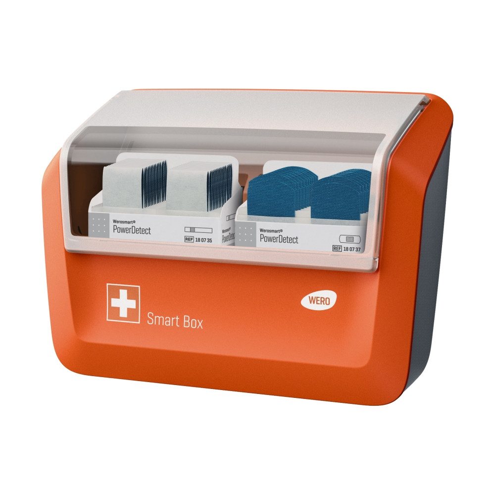 Werosmart® Пластырьspender Smart Box® Пластырьspender gefüllt mit PowerDetect Пластырь