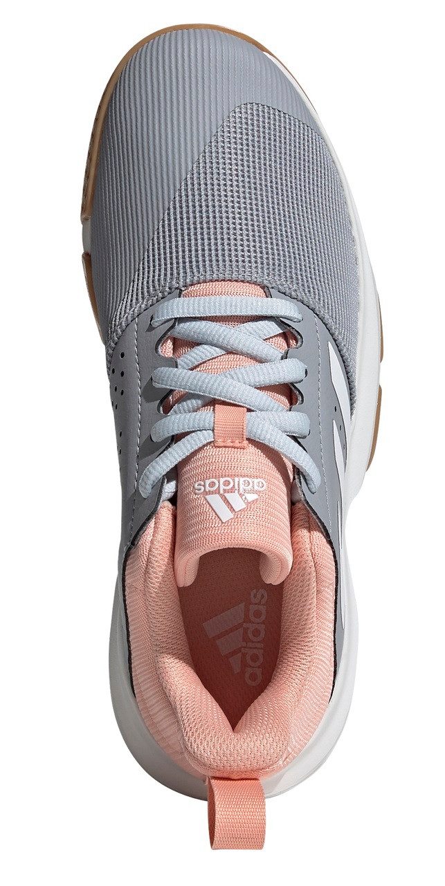 adidas Performance Hallen-Indoorschuhe Essence grau Damen Squashschuh