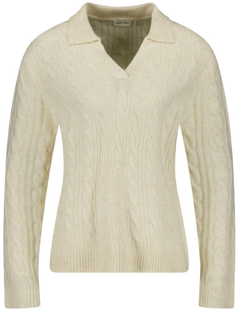 GERRY WEBER Wollpullover Gerry Weber / Da.Strick / PULLOVER 1/1 ARM