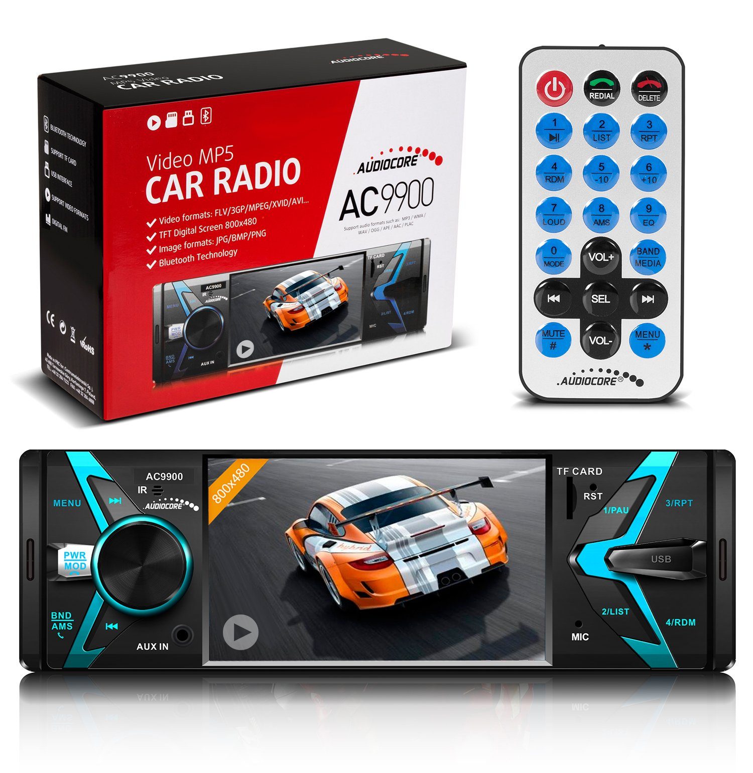 Audiocore AC9900 Autoradio (Autoradio mit Bildschirm)