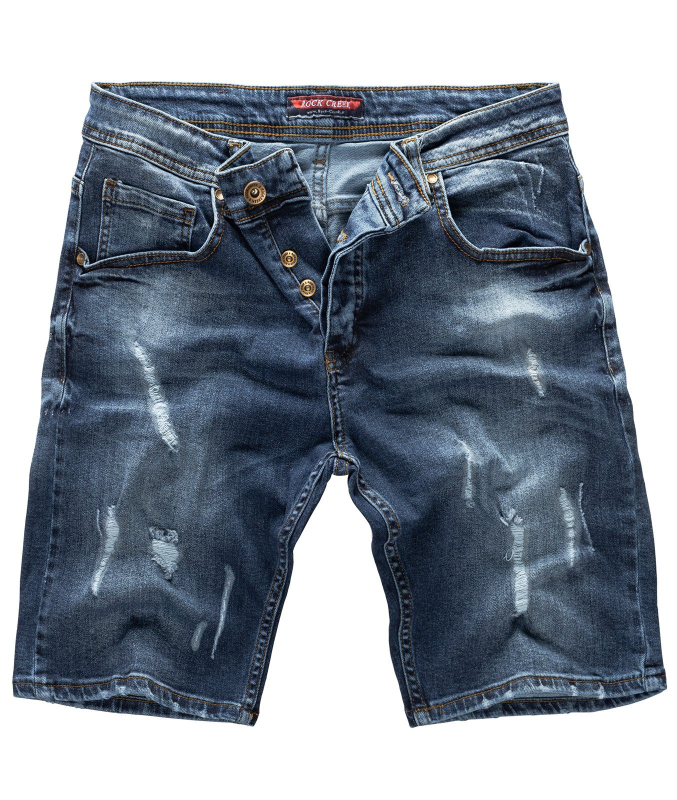 Rock Creek Jeansshorts Herren Jeansshorts Denim günstig online kaufen