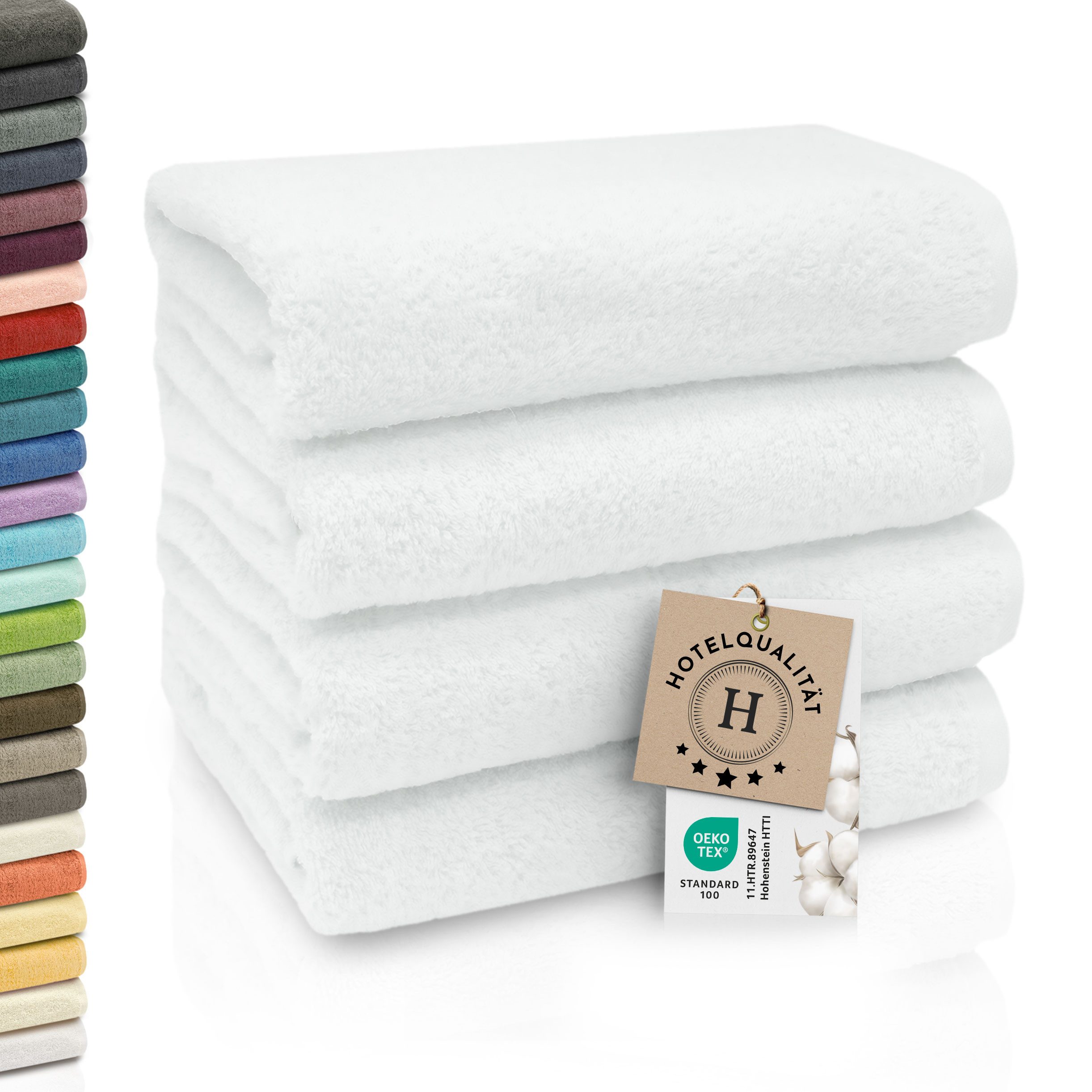 ZOLLNER Handtücher, Walkfrottier (4-St), 50 x 100 cm, 100% Baumwolle, alle günstig online kaufen