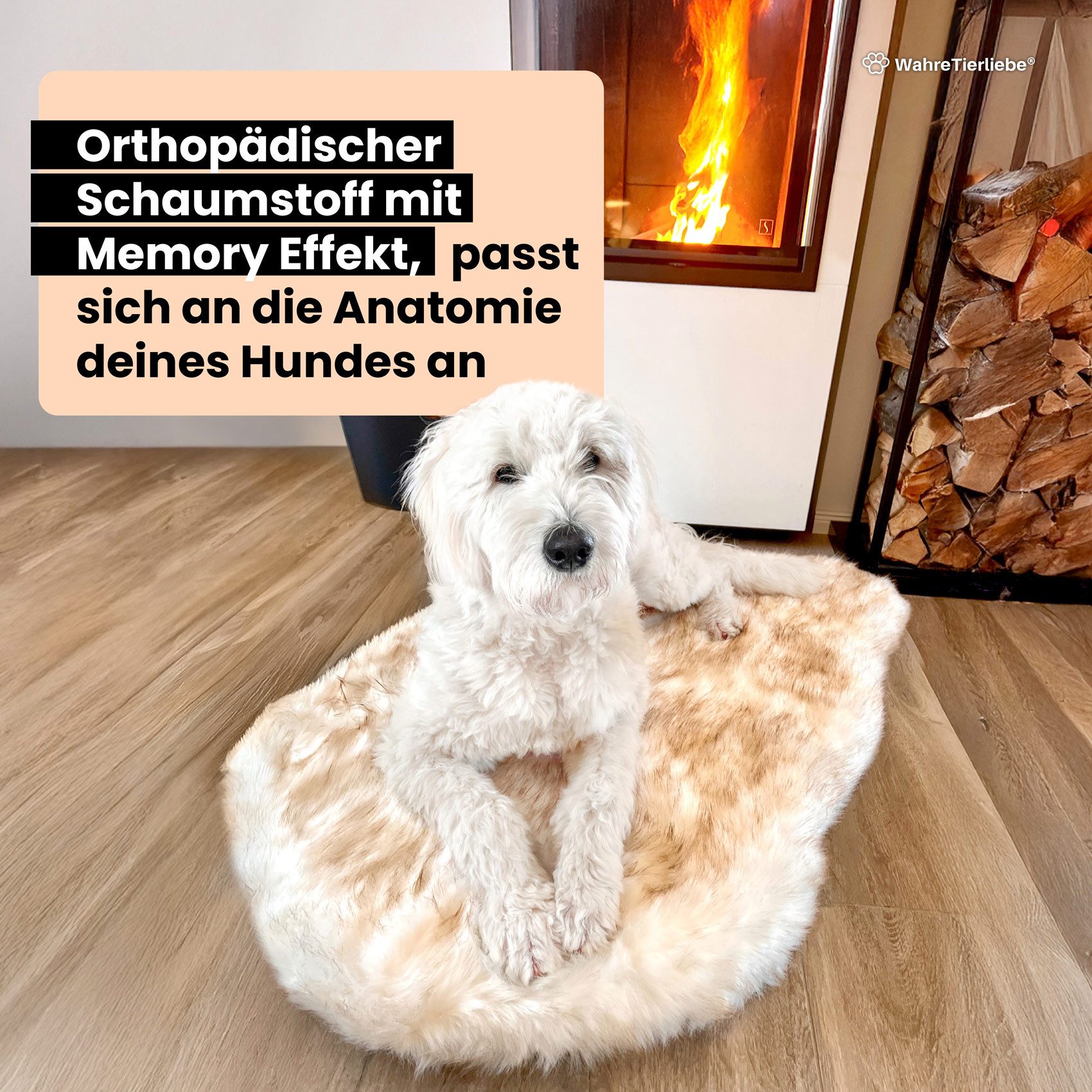 Wahre Tierliebe Tierbett Orthopädisches Hundebett Relax, günstig online kaufen