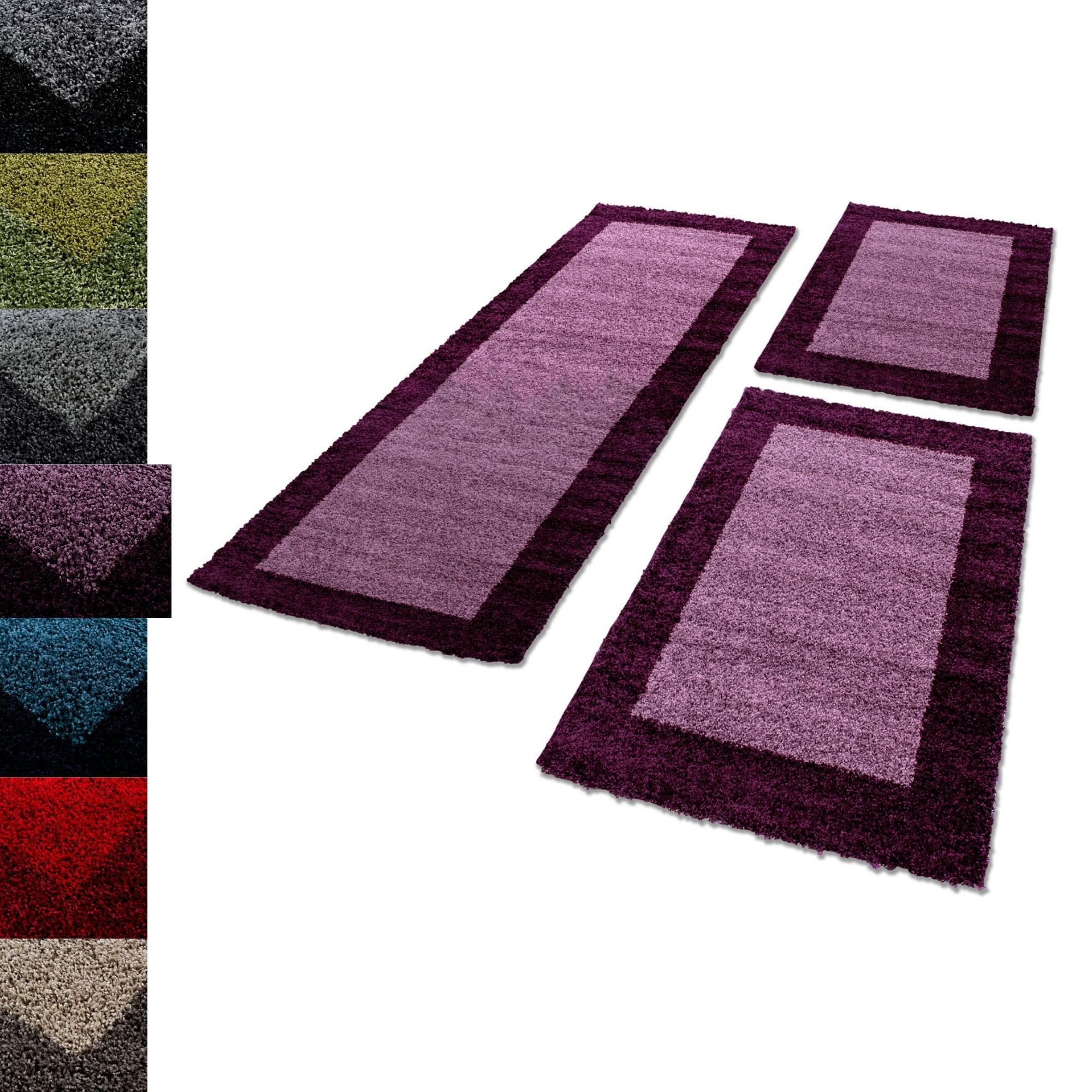 Carpettex Hochflor-Bettumrandung Bordüre Design, Höhe 30 günstig online kaufen