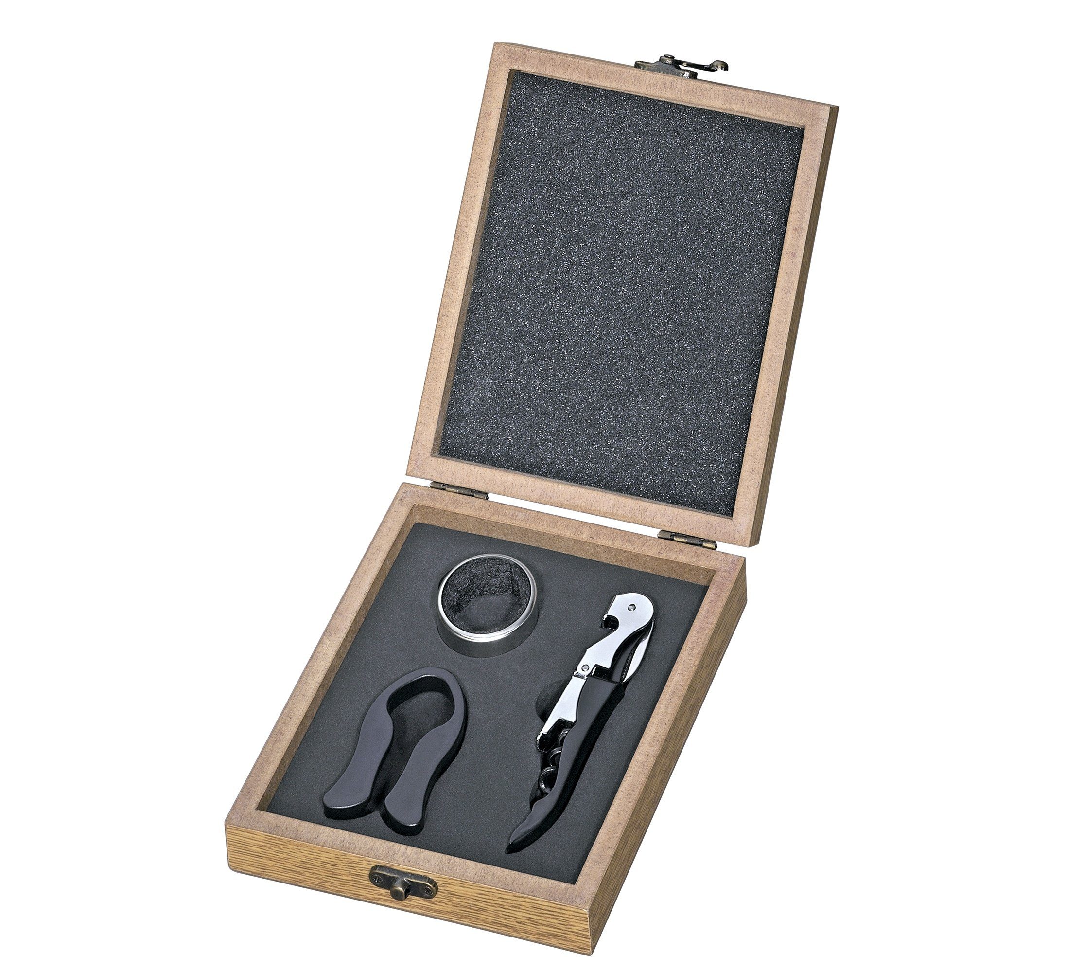 Dosenöffner Wein Sommelier Set 3-tlg. Weinöffner Korkenzieher Zubehör cilio