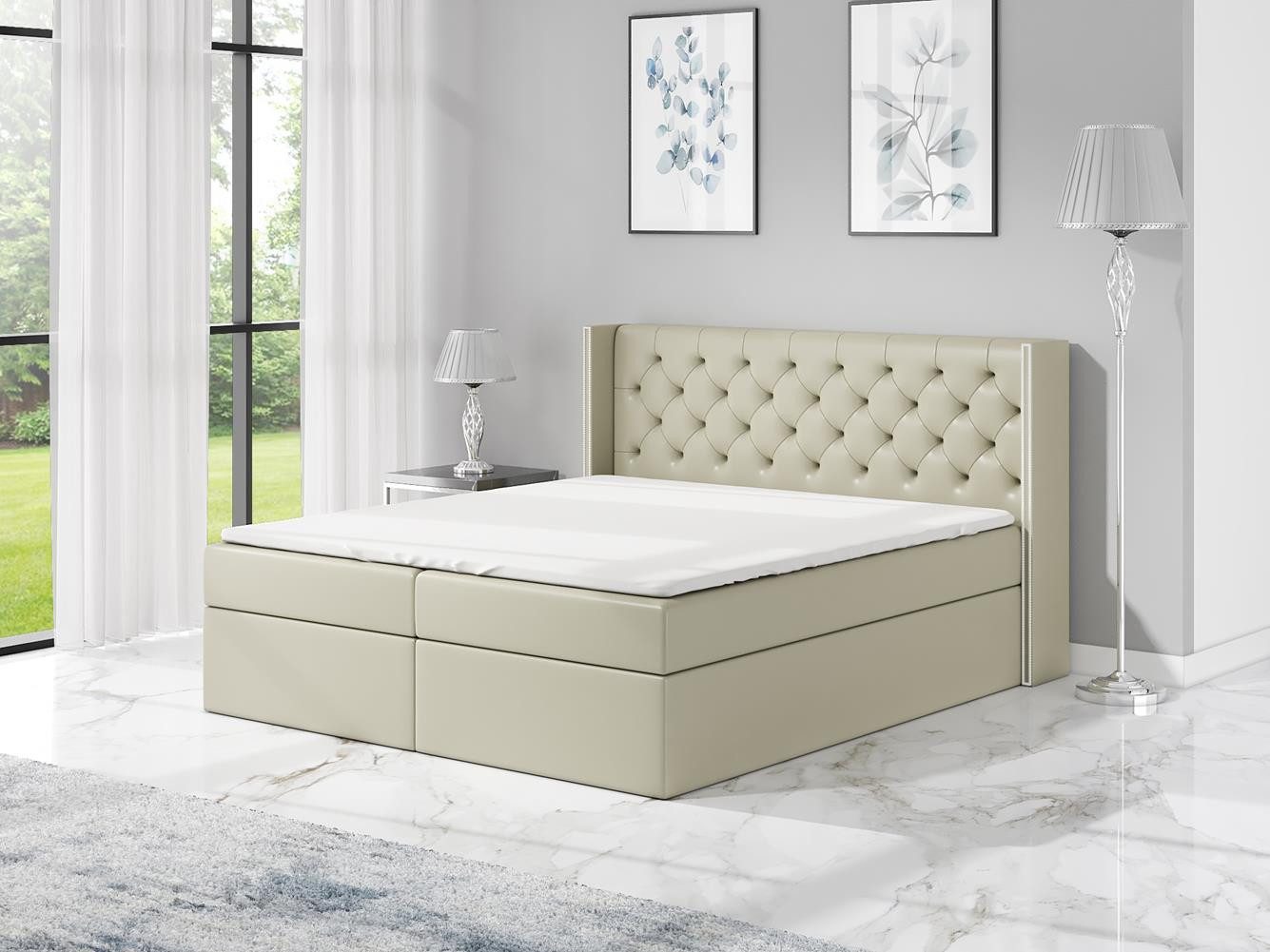 A&J MöbelLand GmbH Boxspringbett ASTA mit günstig online kaufen