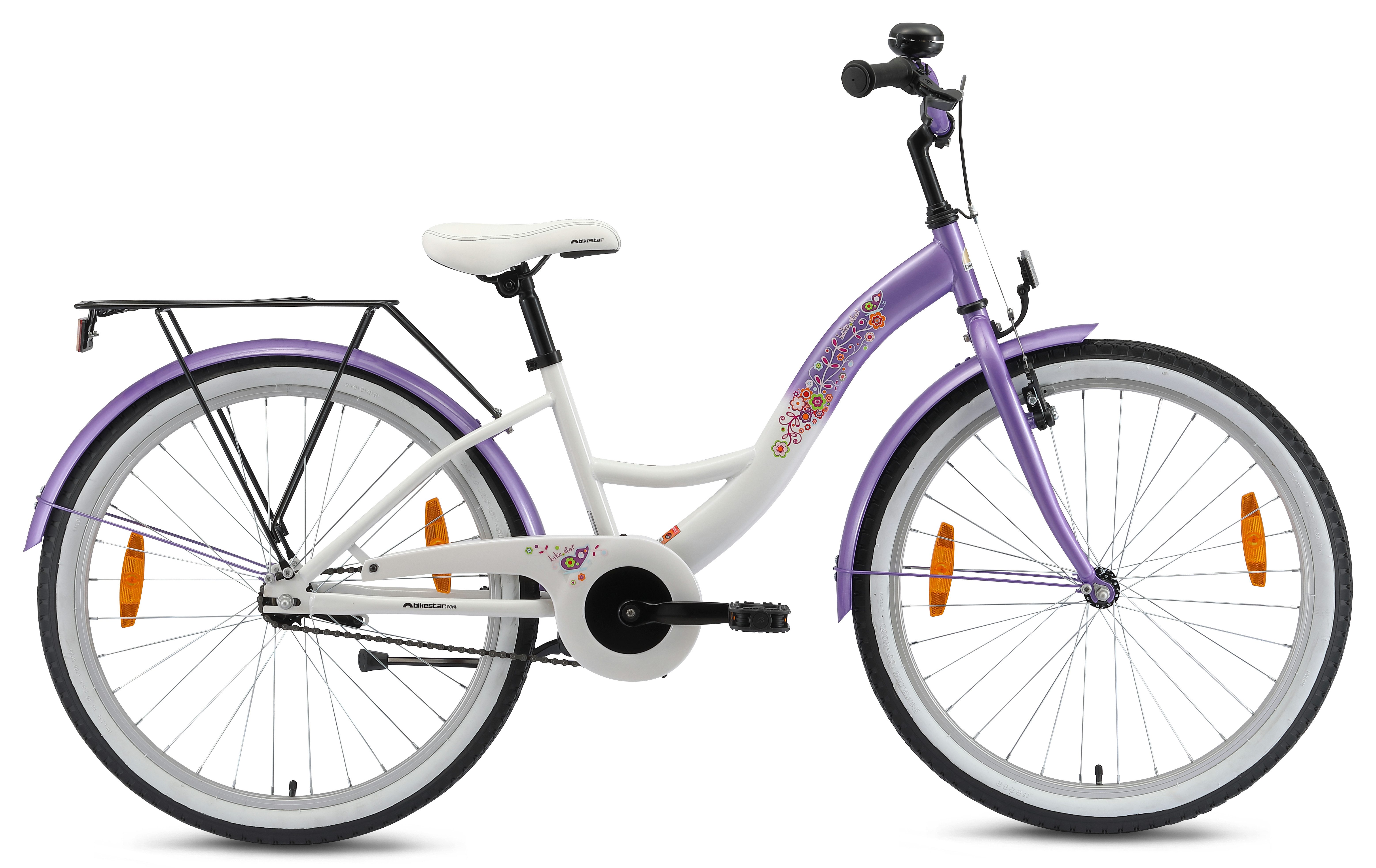 Bikestar Jugendfahrrad, 1 Gang, für Damen