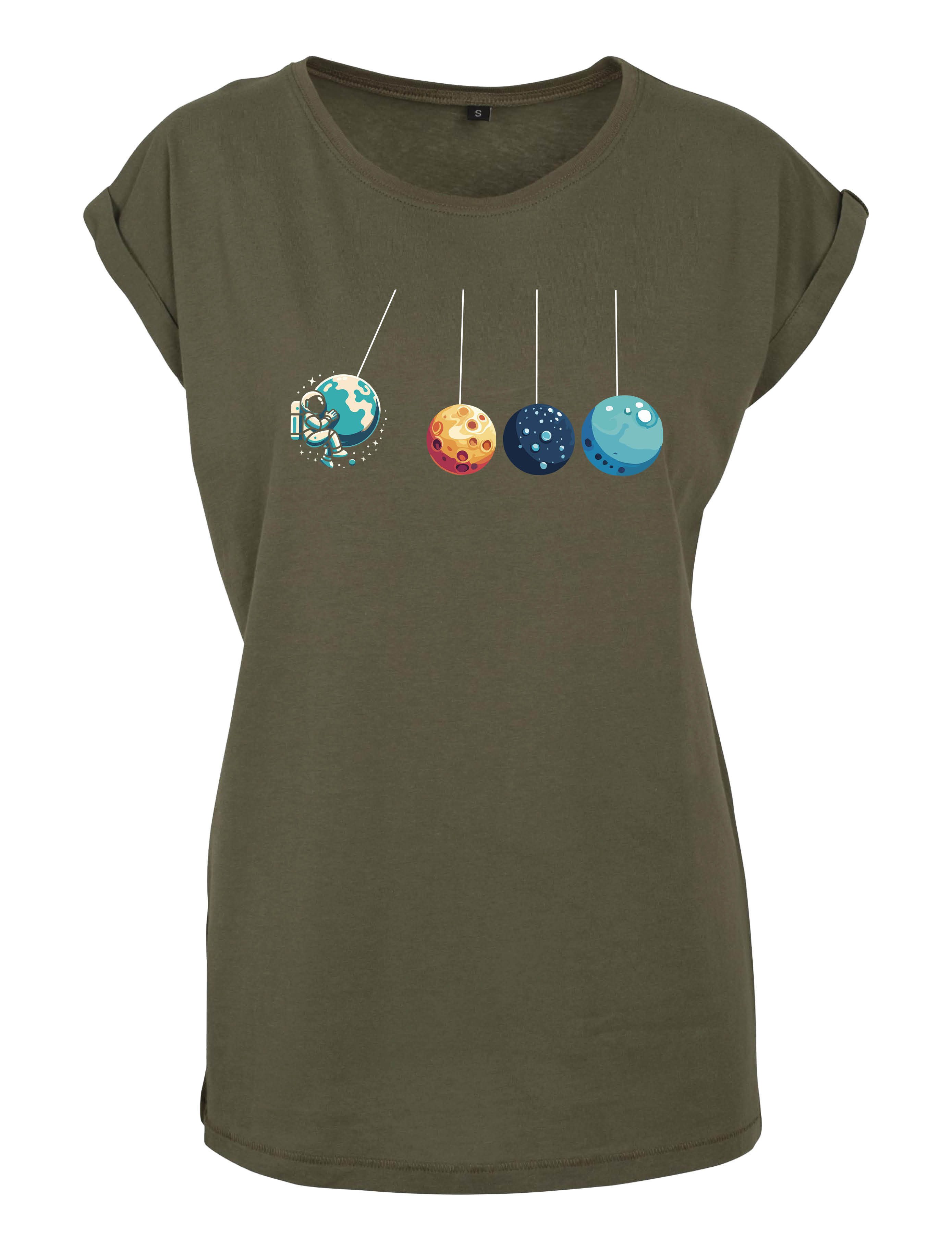 Youth Designz Print-Shirt "Planeten Universum" Damen günstig online kaufen