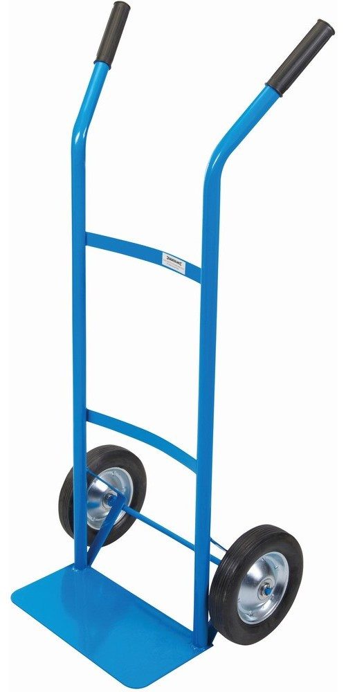 Silverline Sackkarre 250 Kg Traglast – Mit Luftreifen & Stahlrohrrahmen | Für Möbel, Pakete & Haushalt