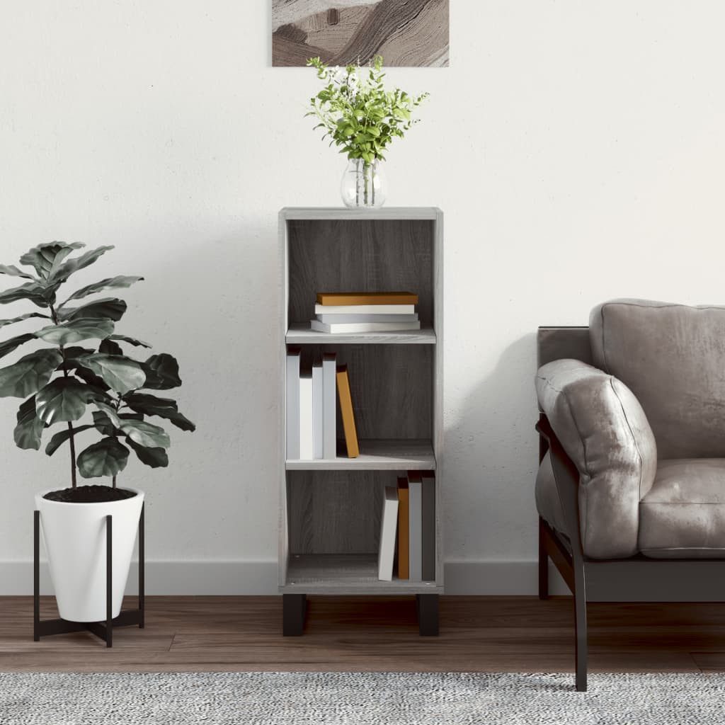 vidaXL Sideboard Sideboard Grau Sonoma 34,5x32,5x90 günstig online kaufen