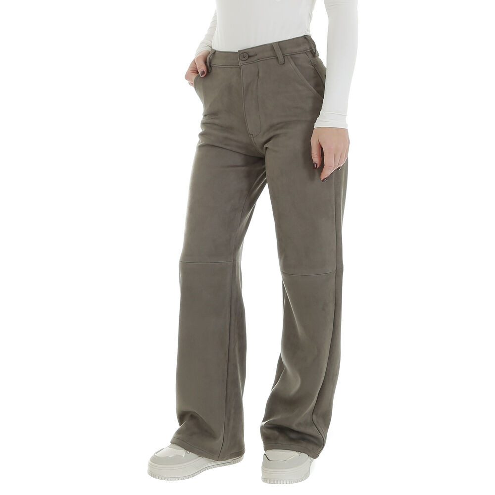 Ital-Design Lederimitathose Damen Freizeit (88836879) Stretch Hose in Leder günstig online kaufen