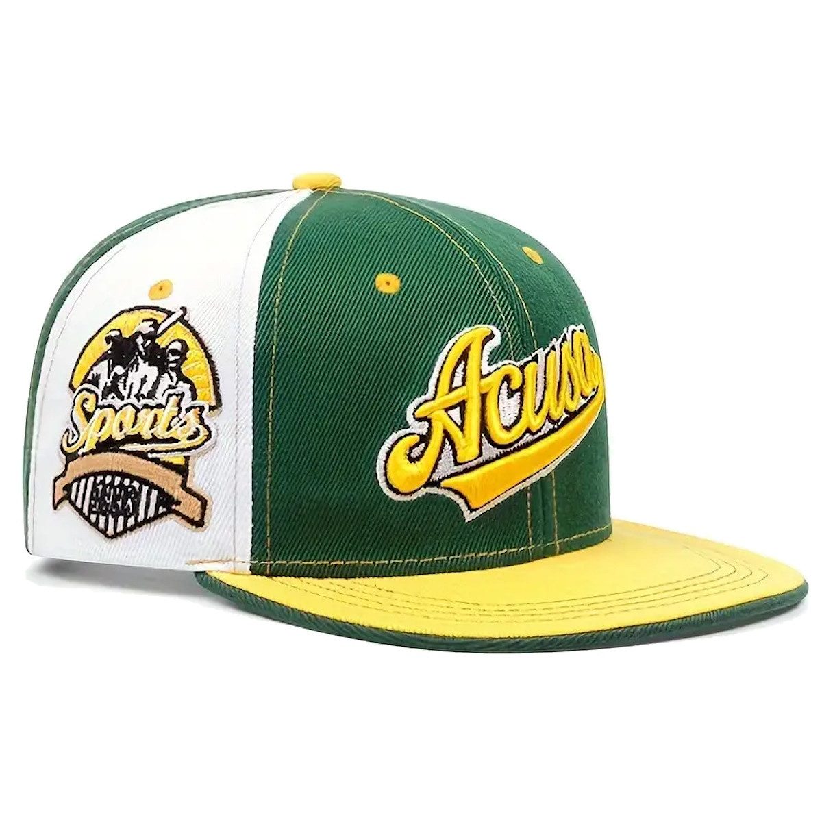 Sporty Snapback Cap Acusa Snapback Cap Herren Damen Trucker Baseball mit Belüftungslöchern