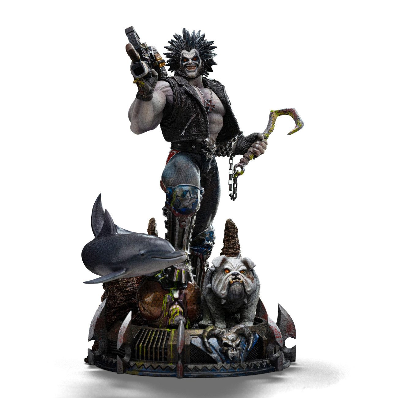 Iron Studios Merchandise-Figur DC Comics Art Scale Statue 1/10 Lobo Unleashed 24 cm
