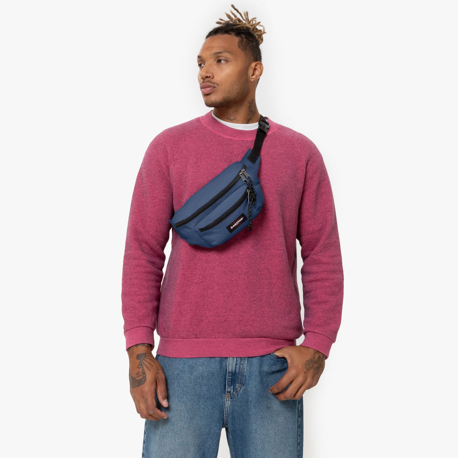 Eastpak Umhängetasche Eastpak Gürteltasche Doggy Bag powder pilot (1, 1-tlg., 1)