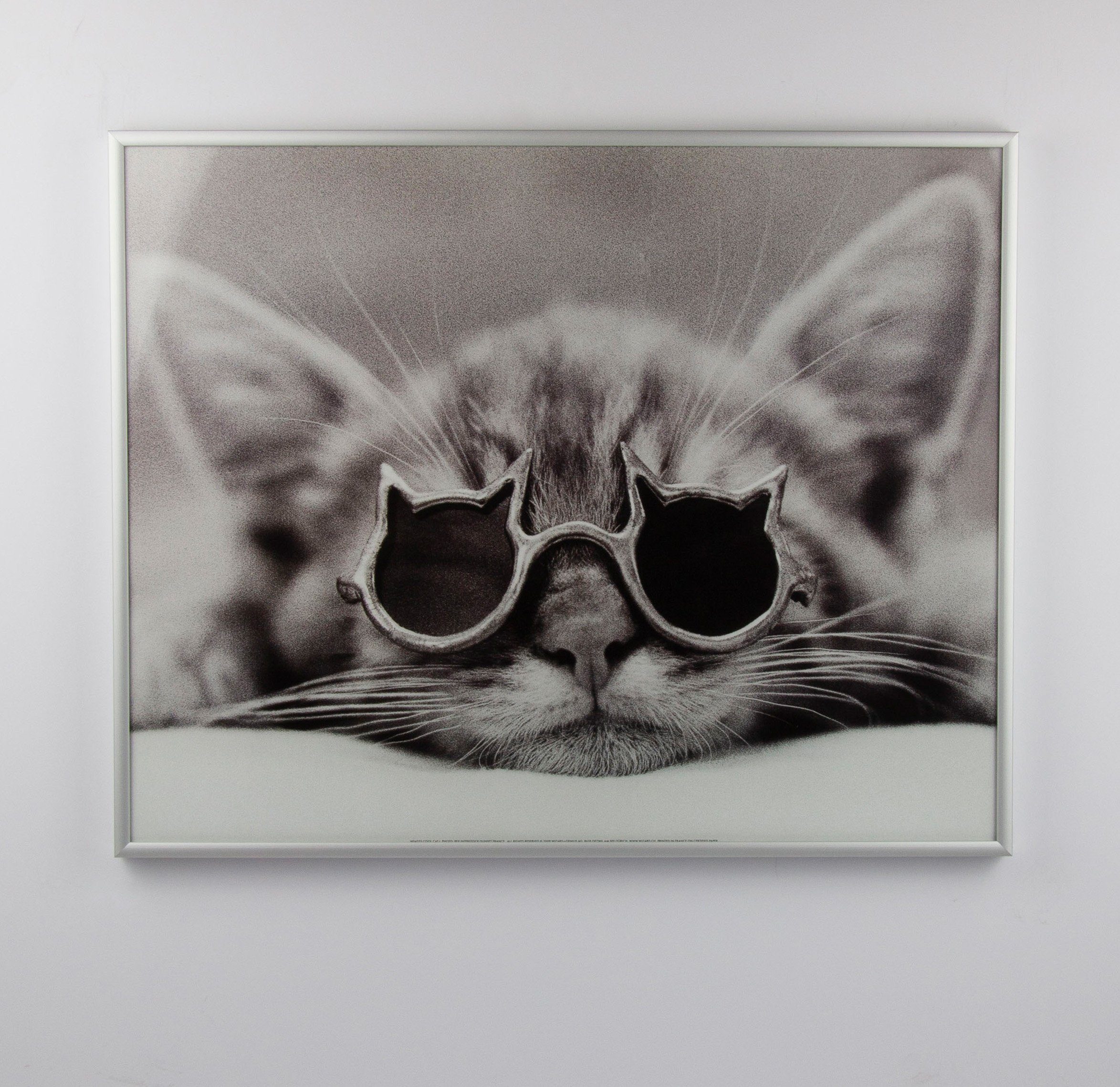 myposterframe Einzelrahmen Alu Bilderrahmen Amalthea, (1 Stück), 20x20 cm, Silber matt, Aluminium