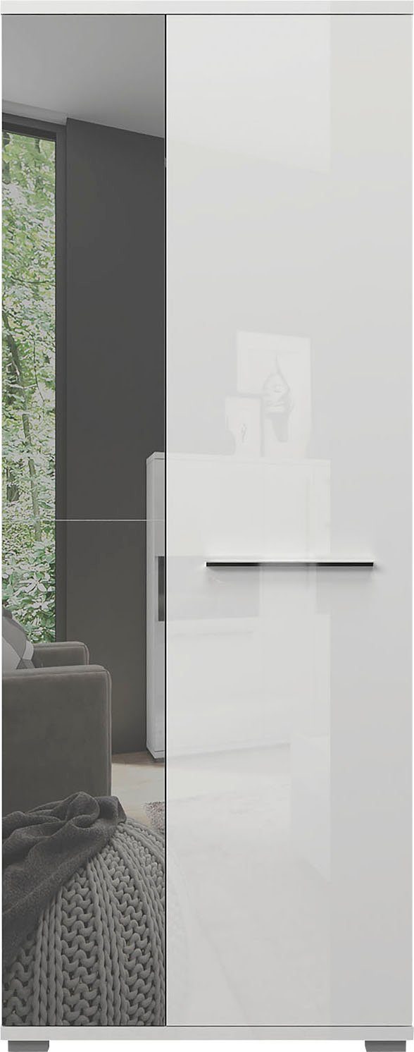 OTTO home Garderoben-Set Piano, (Set, 5-St), UV lackiert, kratzfest, hochglänzend, Soft-Close Funktion