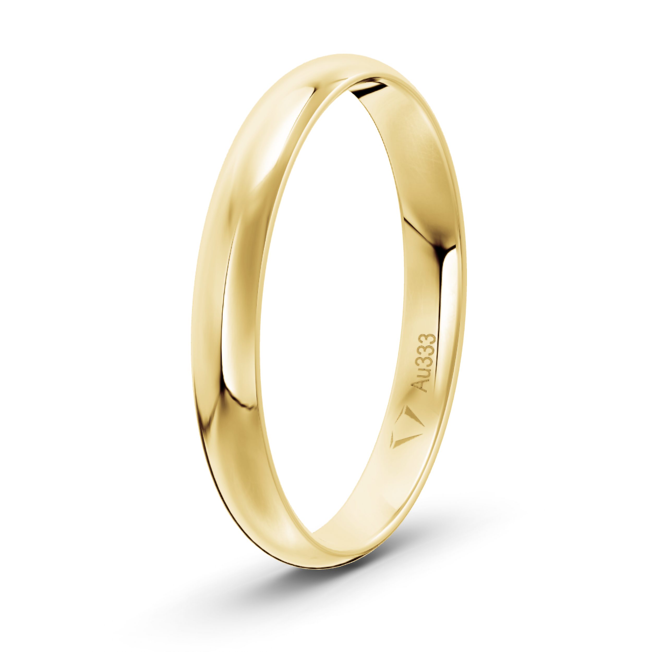 mosa & co. Trauring Klassisch 3.0 mm 333 / Gelbgold, Hochzeitsringe Verlobungsringe Partnerringe
