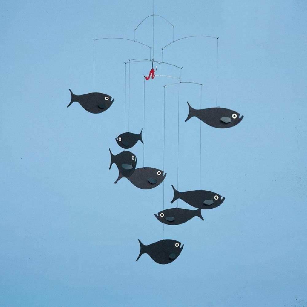 Flensted Mobiles Mobile Mobile Fischschwarm