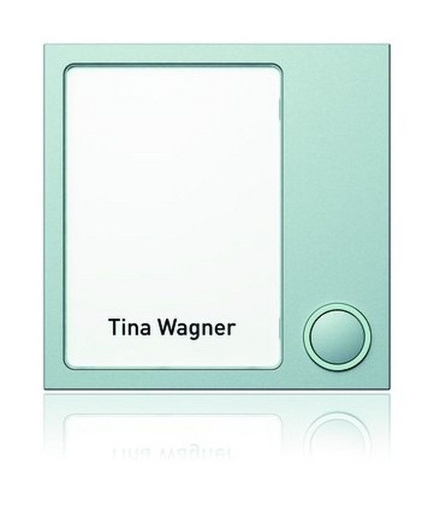 RITTO Gegensprechanlage, Klingelmodul Bus-System 1RT silber 95 x 95 x 33 mm