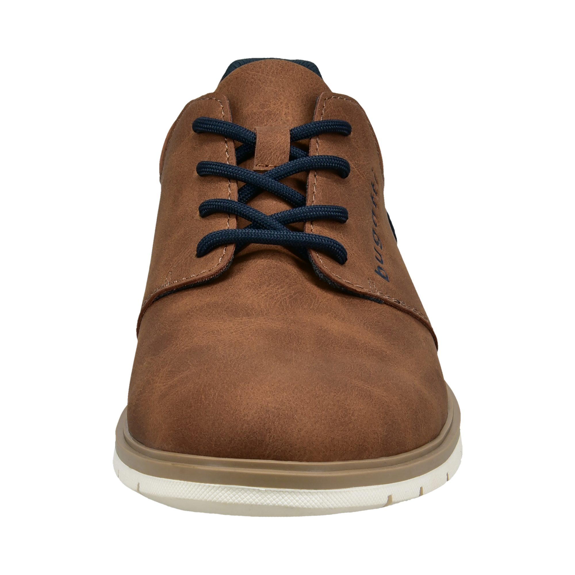 bugatti Schnürschuh Freizeitschuh, Halbschuh, Schnürschuh mit seitlicher Logoprägung