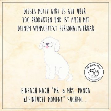 Mr. & Mrs. Panda Windlicht Kleinpudel Moment - Transparent - Geschenk, Rassehund, Kerzenglas, Te (1 St), Hochwertiges Material