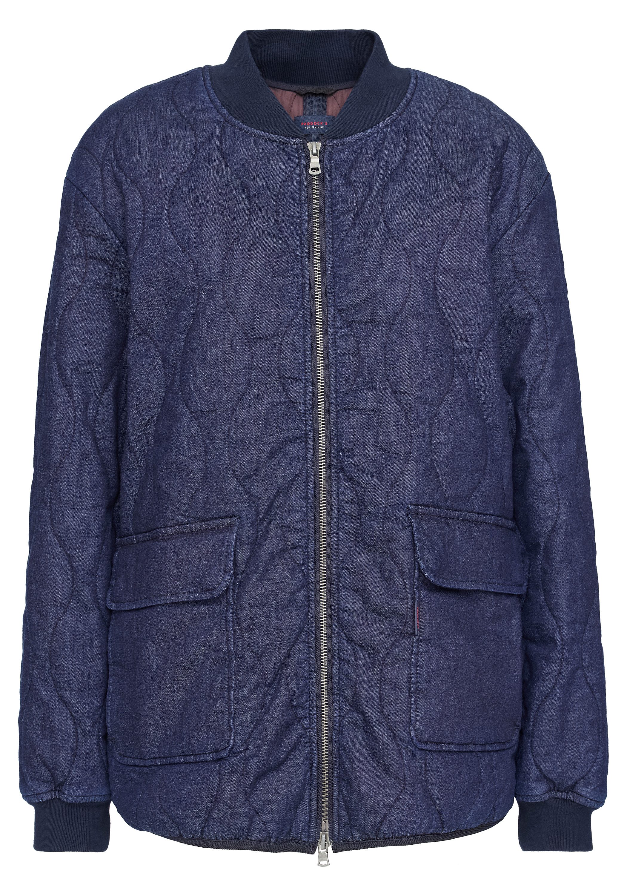 Paddock's Langjacke Denim Jacket Lange Denim Steppjacke günstig online kaufen