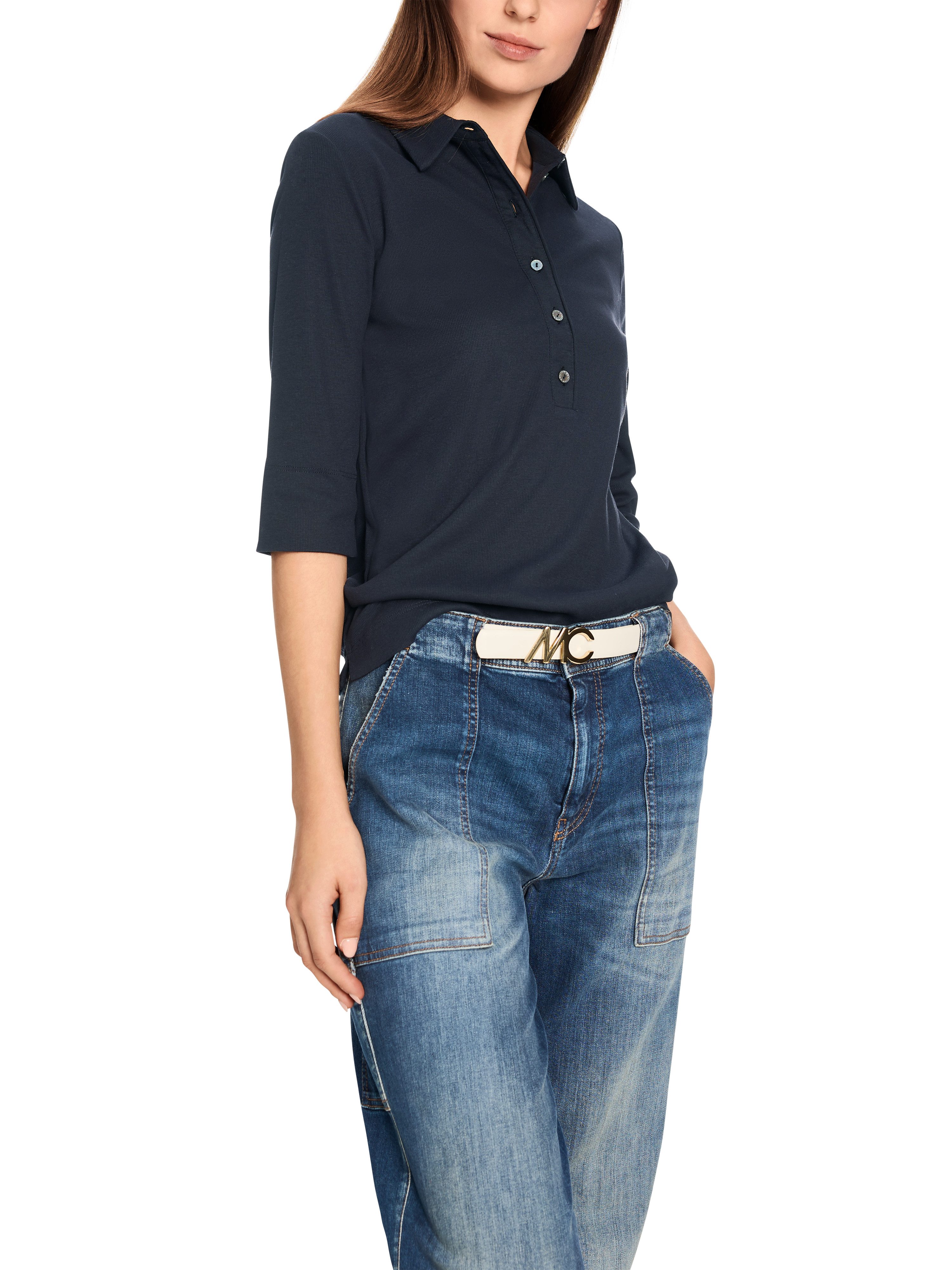 Poloshirt "Noble Neutrals" Premium Damenmode