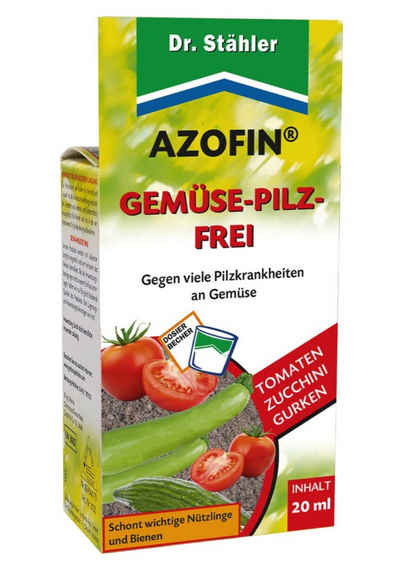 Dr. Stähler Pflanzen-Pilzfrei Azofin® Gemüse-Pilz-Frei 20 ml gegen Pilzkrankheiten an Gemüse, 20 ml