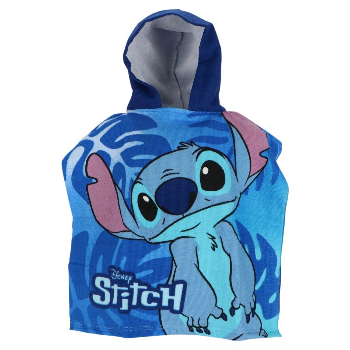 Lilo & Stitch Poncho Lilo & Stitch Mikrofaser Poncho für Kinder 100x55cm OneSize