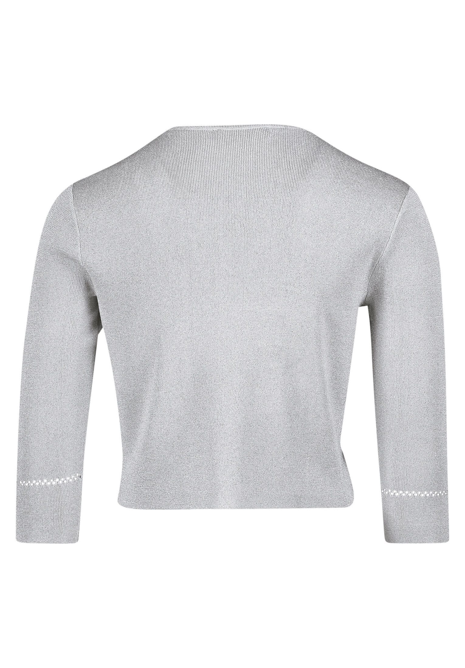 Vera Mont Strickjacke Damen ohne Verschluss (1-tlg) Glitzer