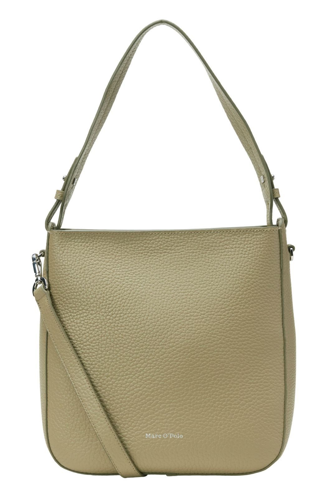 Marc O'Polo Schultertasche Hobo Bag, aus echtem Rindsleder