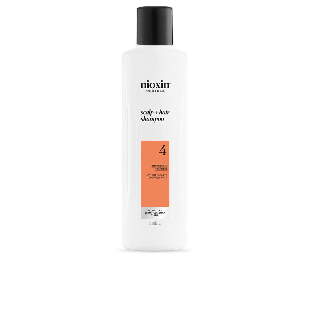 Nioxin Haarshampoo SYSTEM 4 - Shampoo - Gefärbtes und geschädigtes Haar 300ml