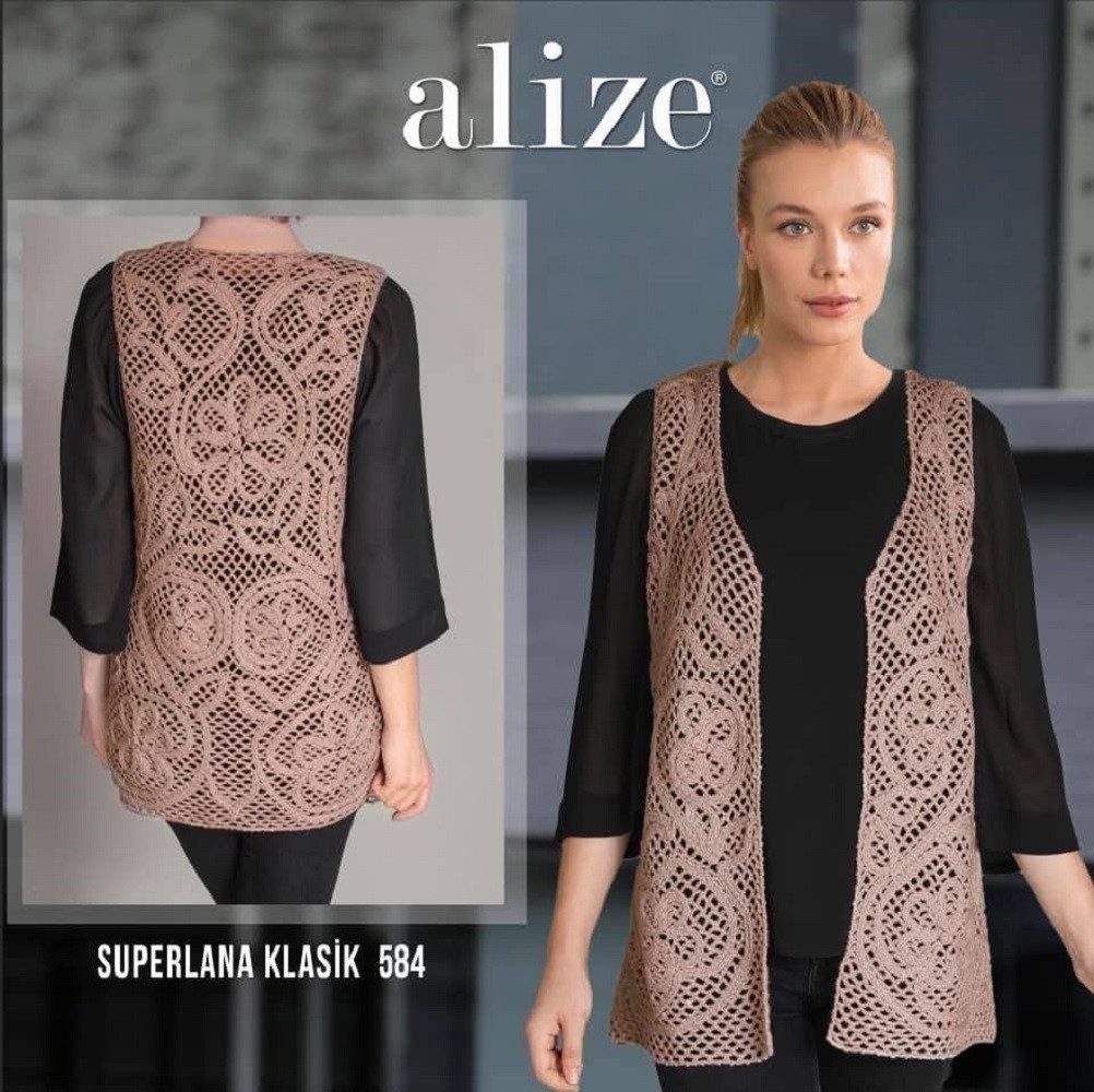 Alize 5 x ALIZE Superlana Klasik Häkelwolle, 280 m